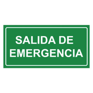 Aviso Salida de Emergencia